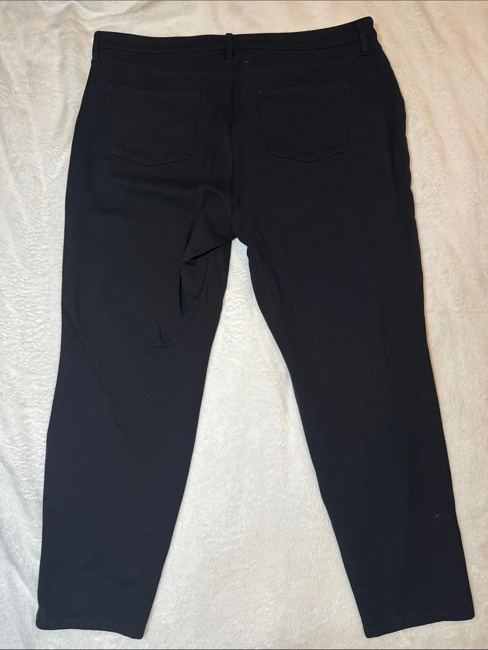 Talbots Black Stretch High-Rise Jegging Ankle Pants Size 16